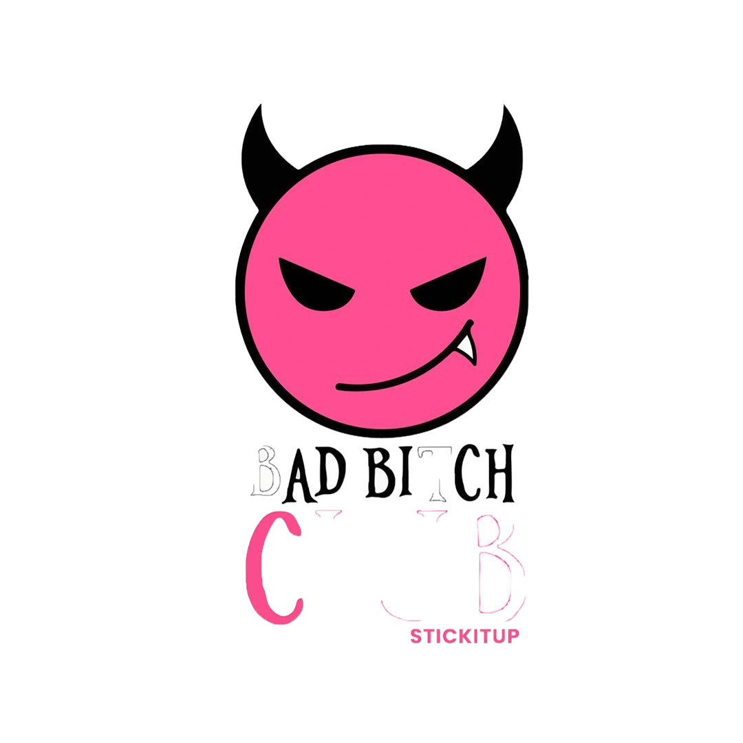 Group Bad Bitch Club Sticker